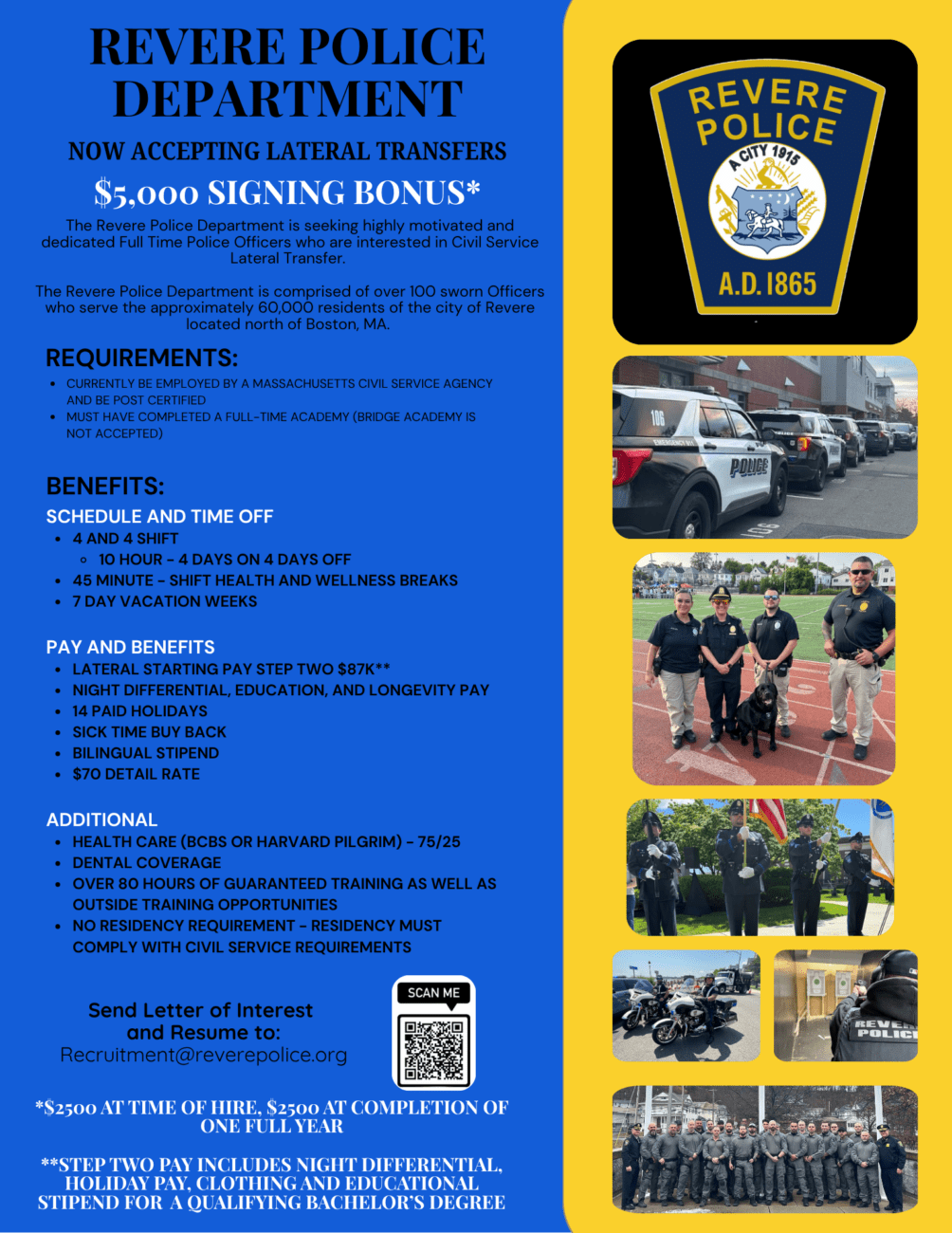 REVERE POLICE DEPARTMENT Revere Police